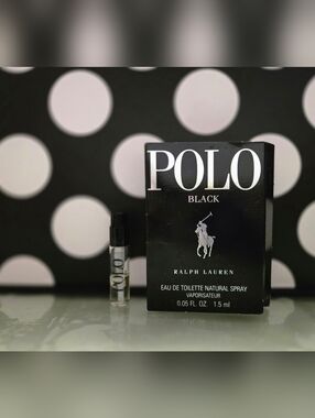 10/$25✨️RL Polo Black SAMPLE✨️